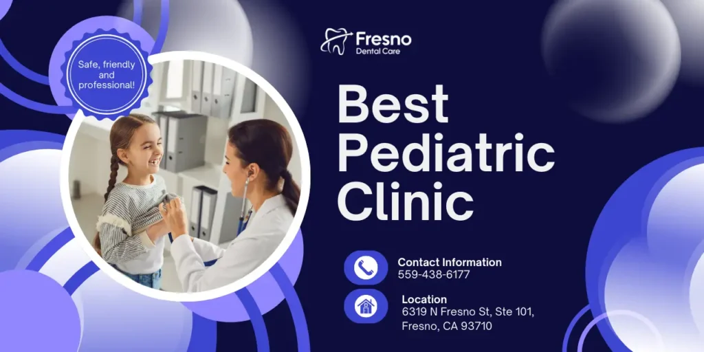 Smiling child with a friendly pediatric dentist at Fresno Dental Care, safe and professional pediatric dental services in Fresno