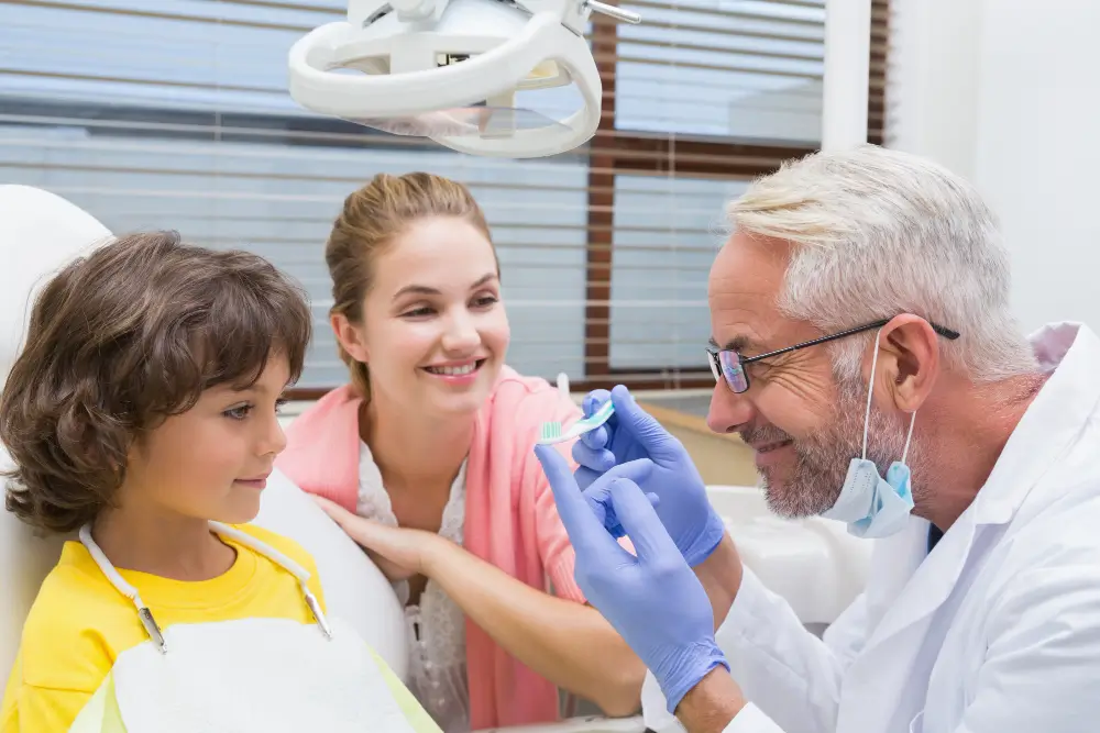 Family dental appointment at Fresno Dental Care 6319 N Fresno St Fresno CA 93710